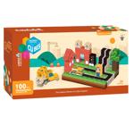 Конструктор My World Магнітні блоки Місто 2,3см 100 елементів