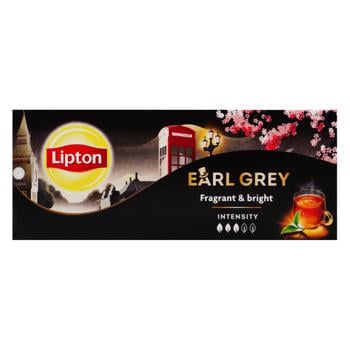 Чай черный Lipton Earl Grey с ароматом бергамота 1,5г*25шт - купить, цены на - фото 4