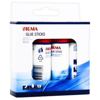 Клей-олівець Sigma 21г 4шт - купити, ціни на METRO - фото 3