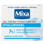 Mixa Moisturizing Cream Gel for Normal Dehydrated Sensitive Skin 50ml