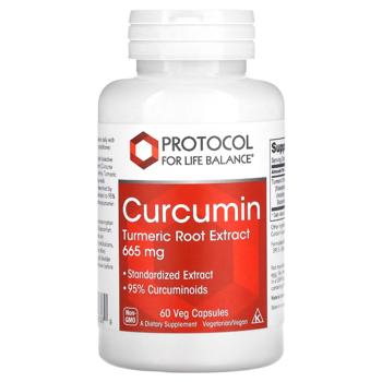 Protocol for Life Balance Standardized Turmeric Root Extract 665mg 60 capsules - buy, prices for Biotus - photo 1