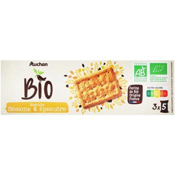 Auchan Bio cookies with wheat 15pcs 150g - buy, prices for Auchan - photo 2