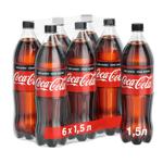 Coca-Cola Zero Сarbonated Drink 1.5l