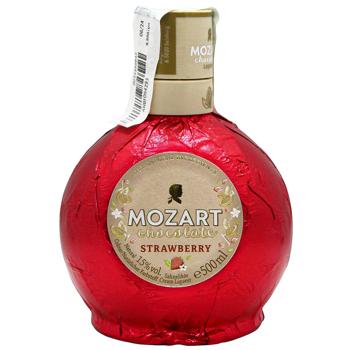 Mozart Strawberry Liquor 15% 0.5l - buy, prices for MegaMarket - photo 1