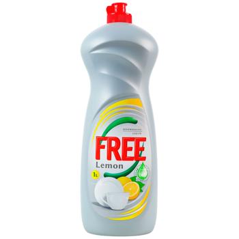 Засіб для миття посуду Free Лимон 1л