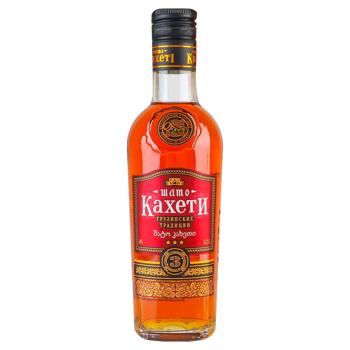 Chateau Kakheti Cognac 3 Years 40% 250ml - buy, prices for AlcoHub - photo 1