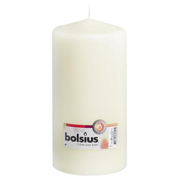 Свеча Bolsius кремовая 200/98