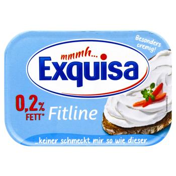 Крем-сыр Exquisa Fitline сливочный 0,2% 200г - купить, цены на - фото 3