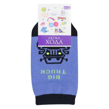 Blue baby socks size 22-24 - buy, prices for Auchan - photo 1