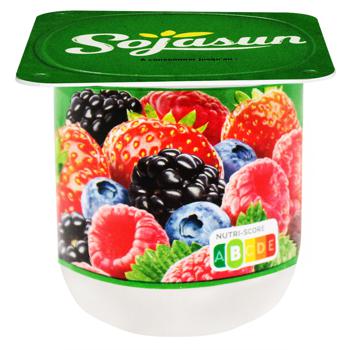 Sojasun Soy Yogurt with Red Fruits Pieces 100g