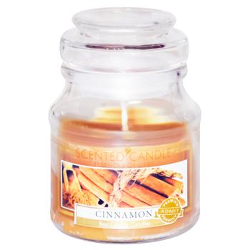 Admit Cinnamon Candle in Glass Jar - buy, prices for Supermarket "Kharkiv" - photo 1