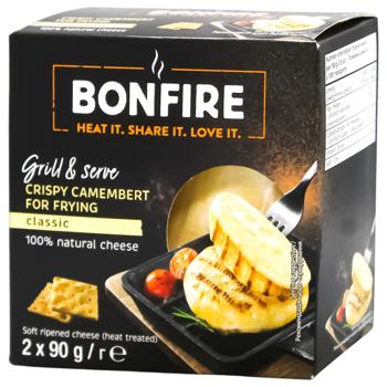 Bonfire Camembert Soft Heat Treated Cheese 55% 90g x 2pcs - buy, prices for COSMOS - photo 1