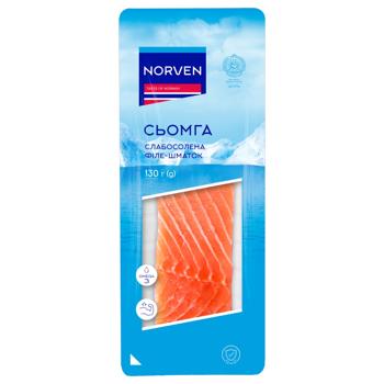 Norven Lightly Salted Salmon Fillet 130g