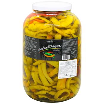 GoodFood Pickled Lombardi Peppers in Sweet Sour Marinade 3.3kg - buy, prices for METRO - photo 1
