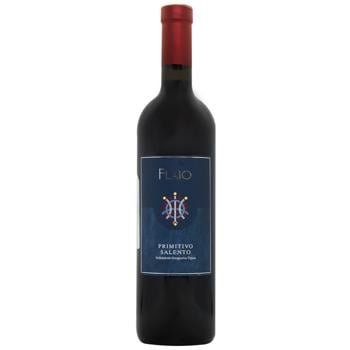 Вино Flaio Primitivo Salento красное сухое 13,5% 0,75л - купить, цены на AlcoHub - фото 1