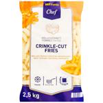 Metro Chef Frozen Crinkle-cut Fries 2.5kg