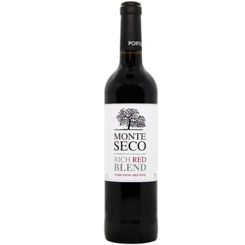 Вино Monte Seco Tinto красное сухое 12% 0,75л - купить, цены на MasterZoo - фото 1