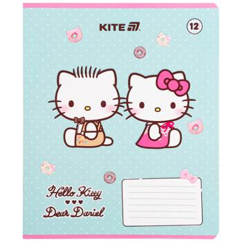 Зошит Kite Hello Kitty у клітинку A5 12 аркушів в асортименті - купити, ціни на - фото 7