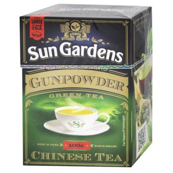 Sun Gardens Gunpowder Green Pekoe Tea 100g - buy, prices for ULTRAMARKET - photo 1