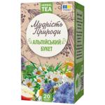 Чай фруктово-трав’яний Мудрість природи Альпійський букет 20 шт. 1,5 г