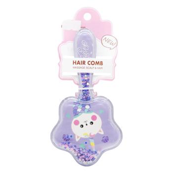 Star Hair Comb Toy with Glitter H2080 in Assortment - buy, prices for MegaMarket - photo 4