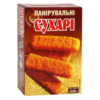 Сухарі панірувальні Рідна Їжа житньо-пшеничні 200г - купити, ціни на MasterZoo - фото 2