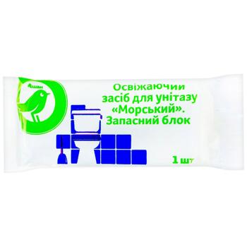 Auchan Sea Toilet Freshener Spare Block 40g