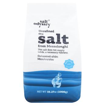 Соль морская Salt Odyssey из Месолонги 1кг