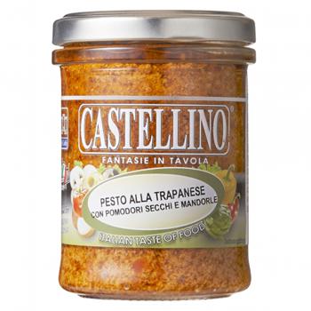 Castellino Trapanese Pesto Sauce with Tomatoes, Almonds, Basil 180g