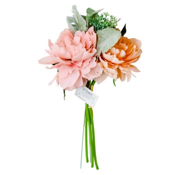 Декоративный букет из Пионов 29см - купить, цены на МегаМаркет - фото 3