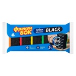Freken Bok Maxima Black Kitchen Sponge 5pcs 97х65х41mm