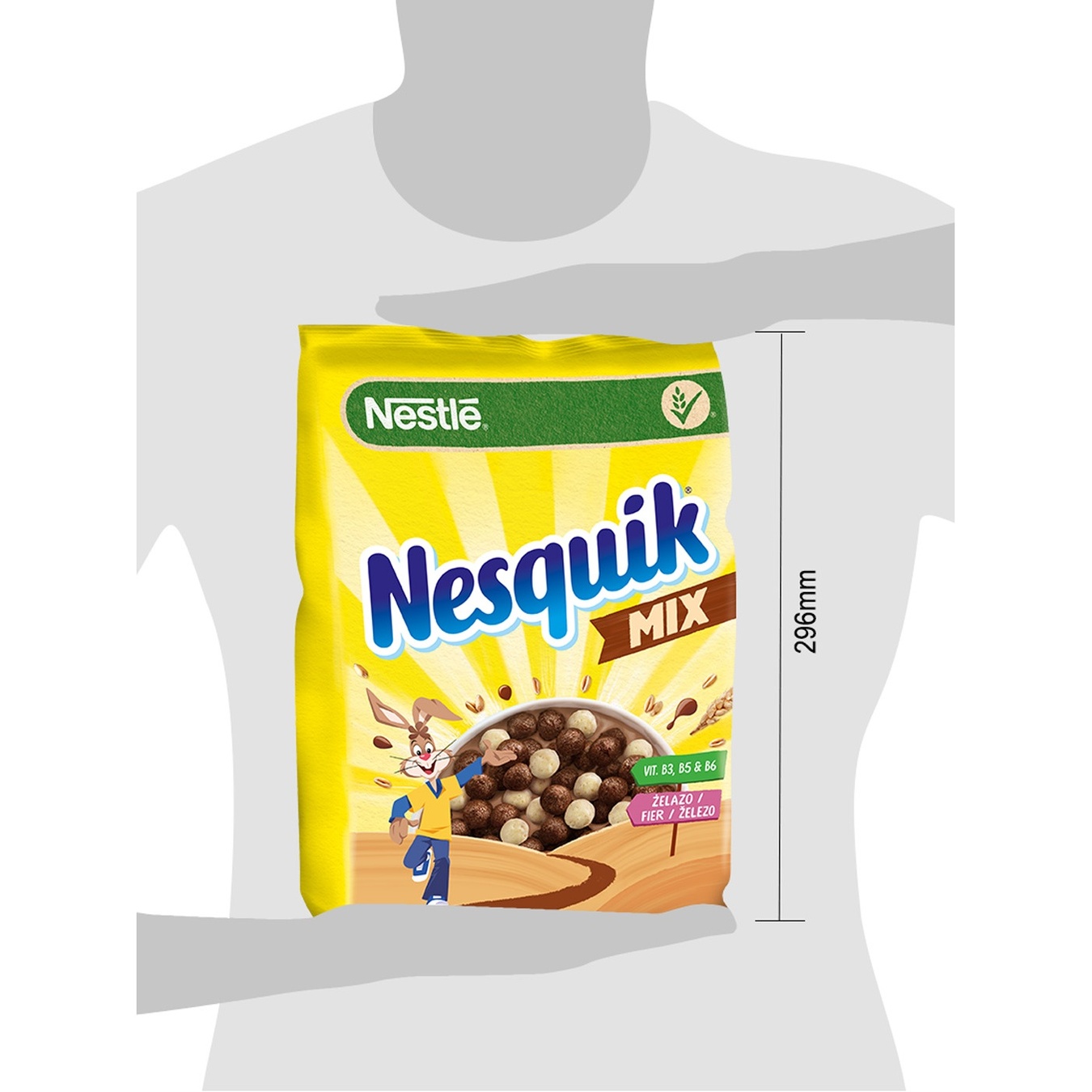

Готовый сухой завтрак NESTLÉ® NESQUIK® MIX 460г
