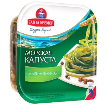 Santa Bremor pickled laminaria 150g - buy, prices for NOVUS - photo 1