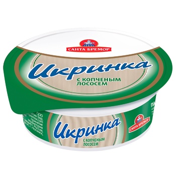 Паста ікорна Санта Бремор Ікринка з копченим лососем 150г - купити, ціни на NOVUS - фото 1