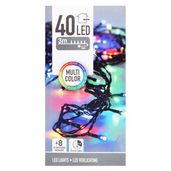 Koopman Multicolor Outdoor Electric Garland 40 lamps 3.3m - buy, prices for NOVUS - photo 2