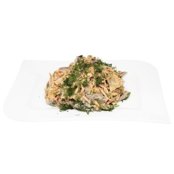 Chicken Heart Salad with Korean Carrots and Mayonnaise - buy, prices for COSMOS - photo 1