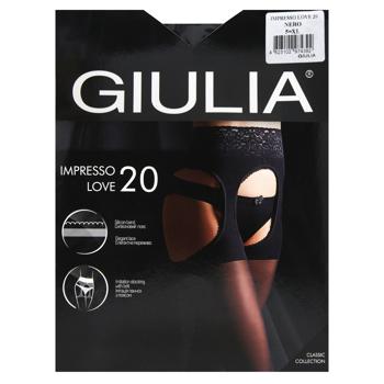 Колготи жіночі Giulia Impresso Love 20 Den р.5 Nero