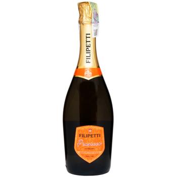 Filipetti Prosecco White Dry Sparkling Wine 11% 0.75l