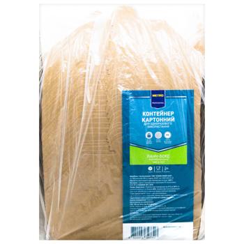 Контейнер Metro Professional картонний 196х140х48мм 30шт - купити, ціни на METRO - фото 4