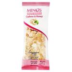 Батончик Minos з кеш’ю та медом 50г