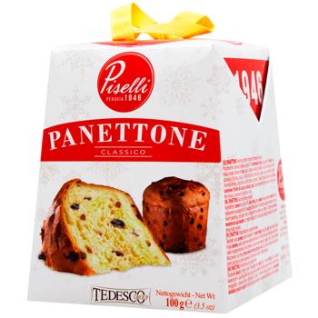 Панеттоне Piselli Класичний міні 100г