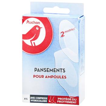 Auchan Plaster for Corns 6pcs - buy, prices for Auchan - photo 1
