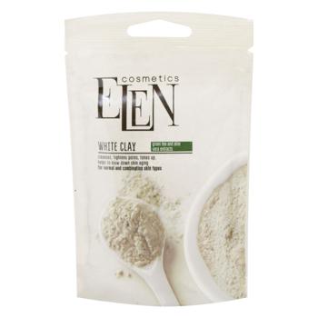 Elen Cosmetics White Clay for Face with Green Tea Extract and Aloe Vera 50g - buy, prices for Vostorg - photo 1