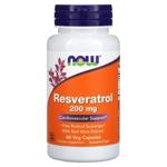 Now Foods Resveratrol 200mg 60 capsules