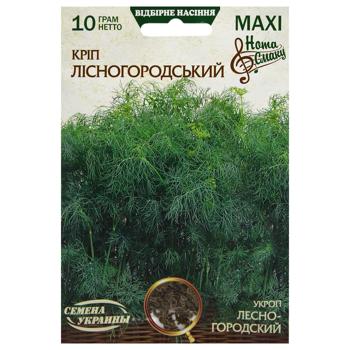 Nasinnia Ukrainy Maxi Lisnohorodskyy Dill Seeds 10g - buy, prices for MegaMarket - photo 1