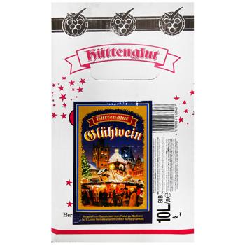 Hüttenglut Red Semi-sweet Mulled Wine 9% 10l - buy, prices for METRO - photo 2