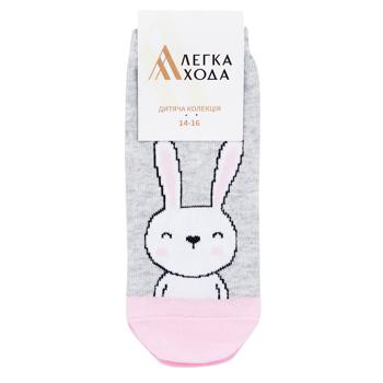 Legka Khoda Children's Socks s.14-16 Silver Melange - buy, prices for NOVUS - photo 1