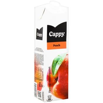 Нектар Cappy Персик 1л - купити, ціни на Cупермаркет "Харків" - фото 3