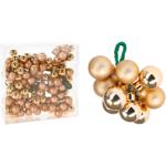 Кулі ялинкові Koopman на металевому дроті 2см 12шт золотистий