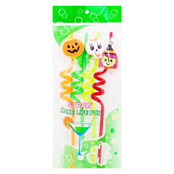 Zed Halloween Drinking Straws 4pcs - buy, prices for EKO Market - photo 1